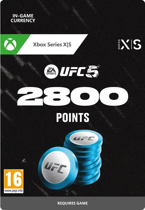 UFC 5 2,800 Points