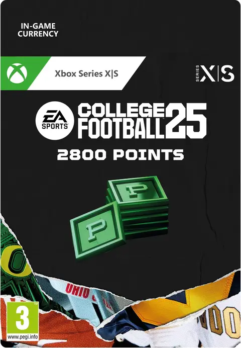 College Football 25 2,800 Points