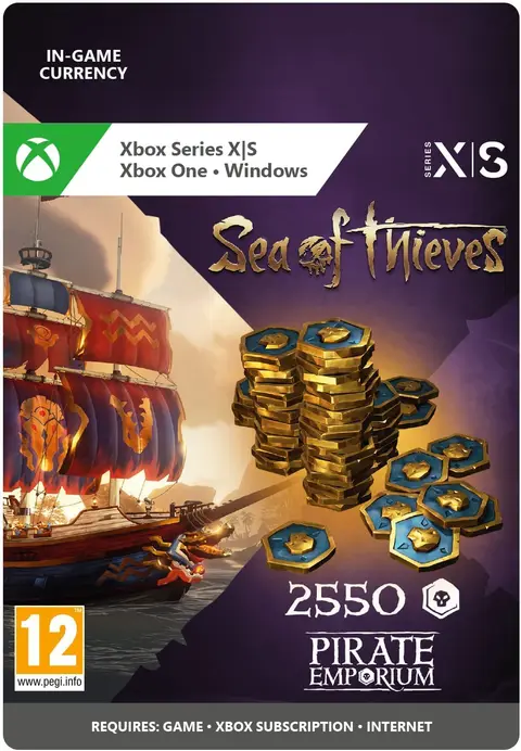 Sea of Thieves 2,550 Coins