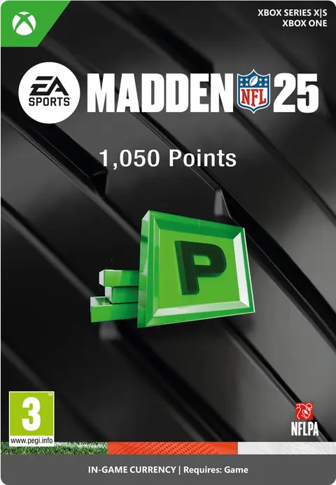 Madden NFL 25 1,050 Madden Points