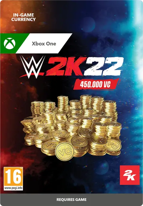 WWE 2K22 450,000 Virtual Currency