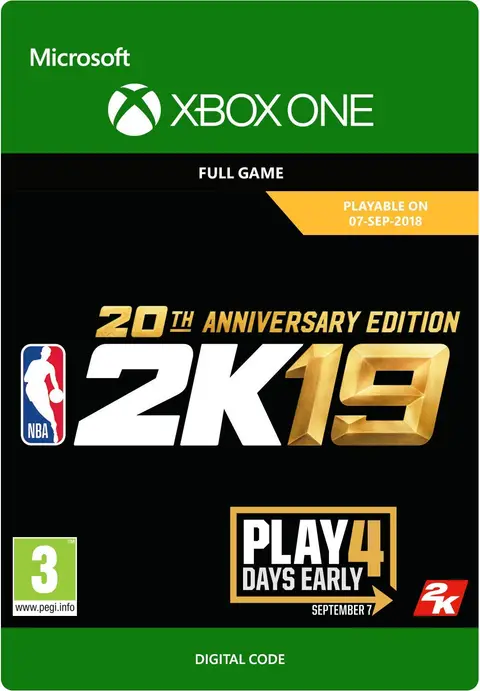 NBA 2K19: 20th Anniversary Edition