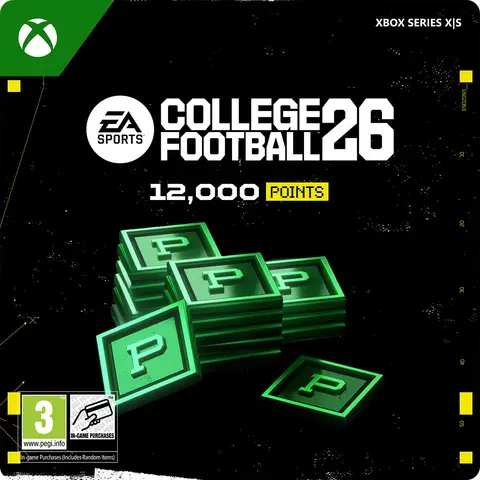 College Football 26 12,000 Points