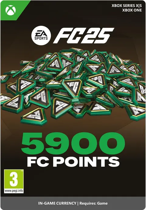 EA SPORTS FC 25 5,900 Ultimate Team Points