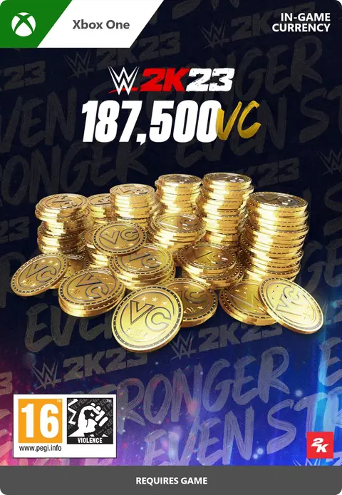 WWE 2K23 187,500 Virtual Currency
