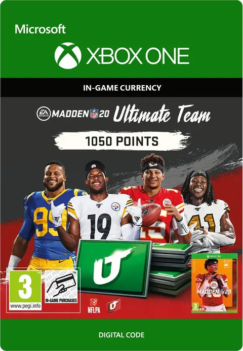 Madden NFL 20 1,050 Madden Points