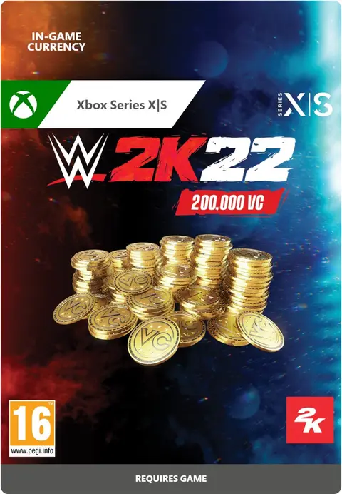 WWE 2K22 200,000 Virtual Currency