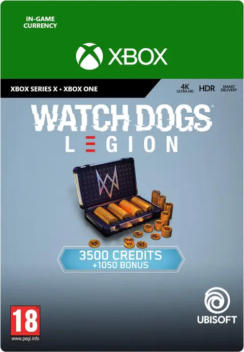 Watch Dogs Legion 4,550 Credits