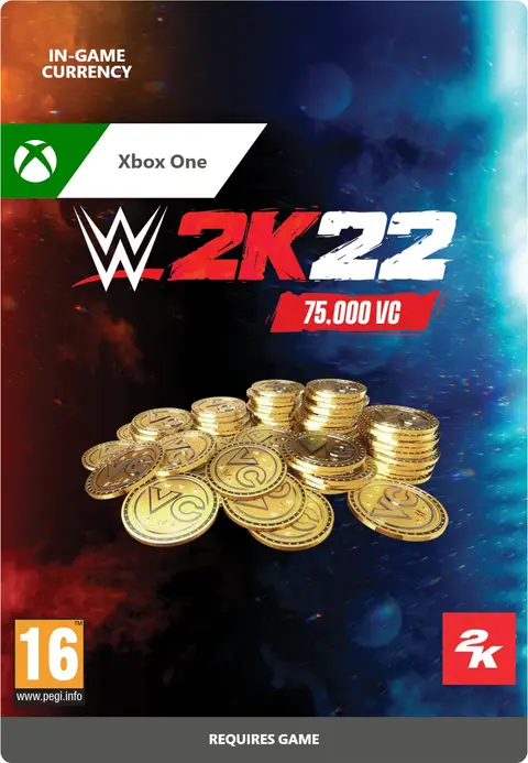 WWE 2K22 75,000 Virtual Currency