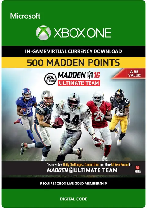 Madden NFL 16,500 Points