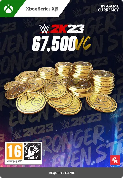 WWE 2K23 67,500 Virtual Currency