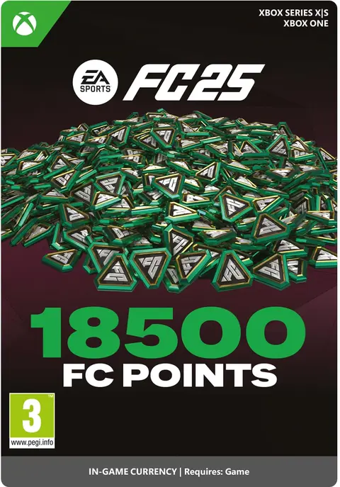 EA SPORTS FC 25 18,500 Ultimate Team Points