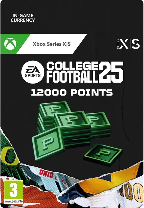 College Football 25 12,000 Points