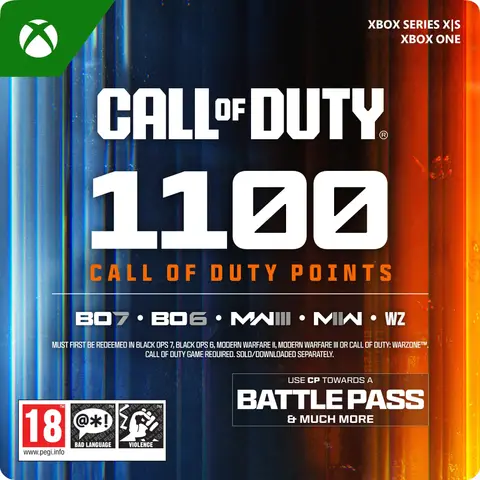 Call of Duty Points - 1,100
