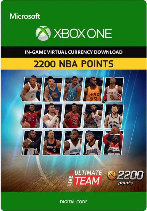 NBA Live 16 LUT 2,200 NBA Points