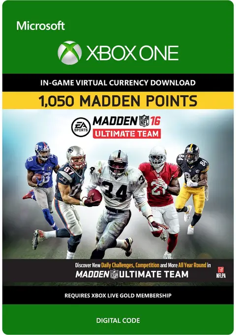 Madden NFL 16 1,050 Points