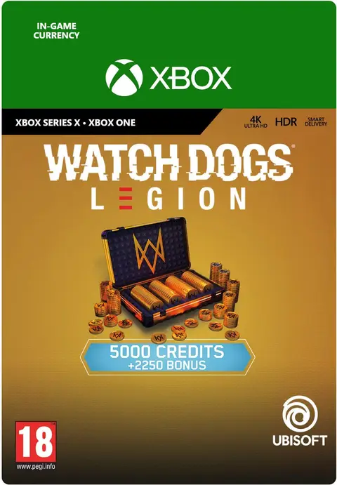 Watch Dogs Legion 7,250 WD Credits