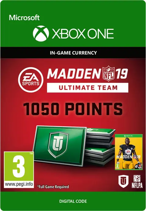 Madden NFL 19 1,050 Madden Points