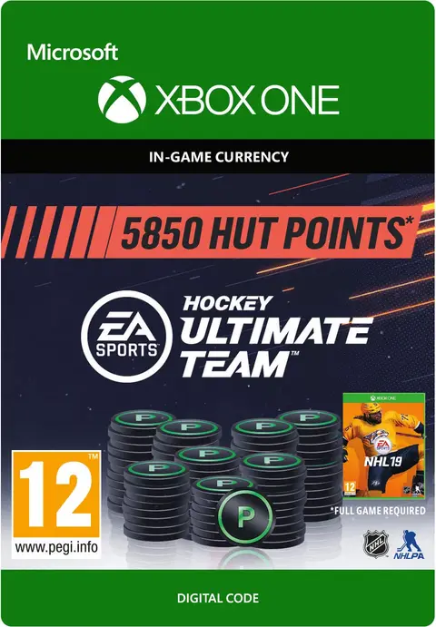 NHL 19 5,850 Ultimate Team NHL Points