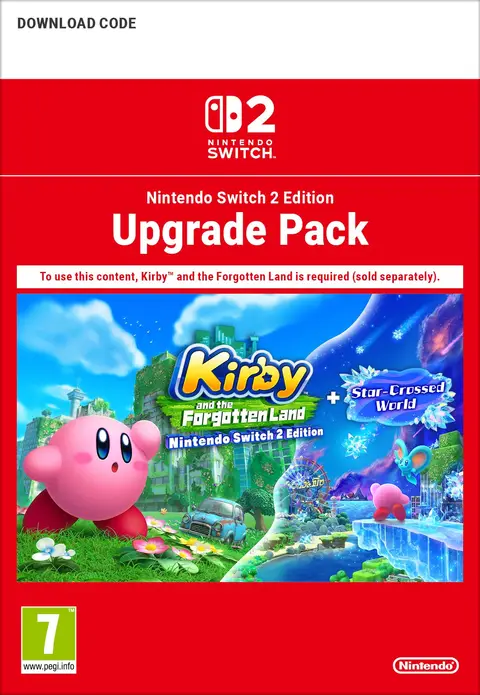 Kirby and the Forgotten Land - Star-Crossed World — Nintendo Switch 2 Upgrade Pack (DLC)