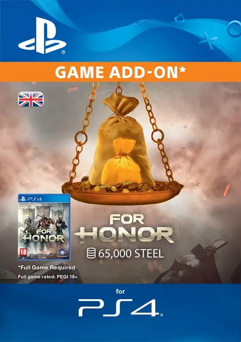 FOR HONOR 65,000 Steel Credits
