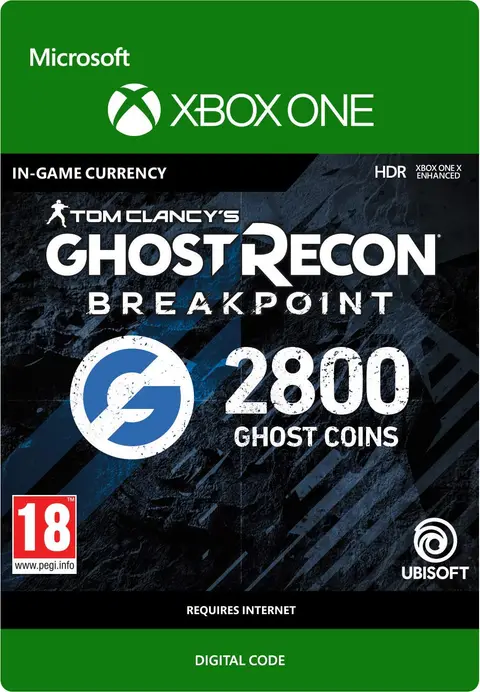 Ghost Recon Breakpoint 2,400 Ghost Coins (+400 bonus)