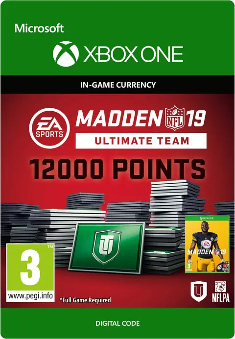 Madden NFL 19 12,000 Madden Points