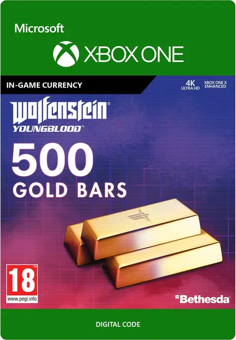 Wolfenstein Youngblood 500 Gold Bars