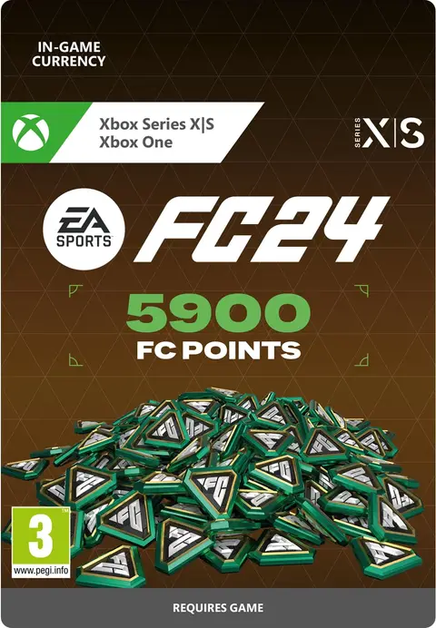 EA SPORTS FC 24 5,900 Ultimate Team Points