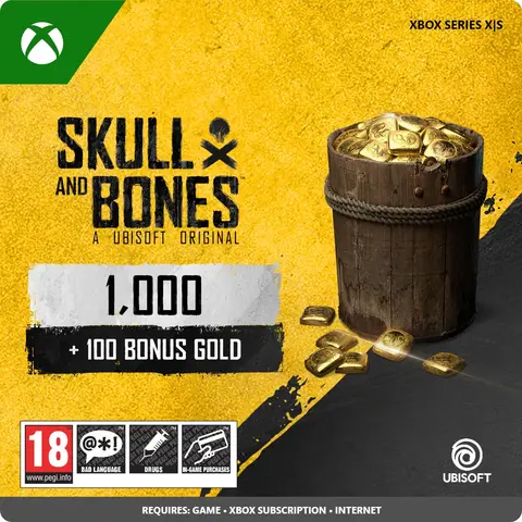 Skull and Bones 1,100 Gold