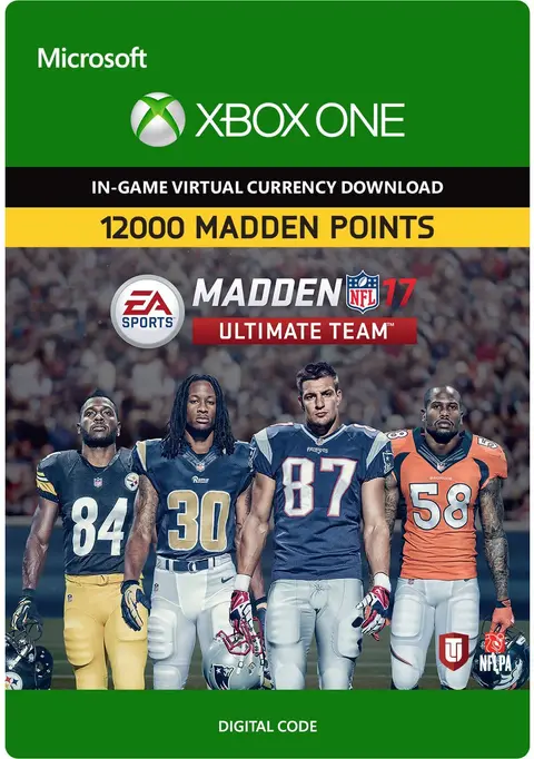 Madden NFL 17 12,000 Madden Points