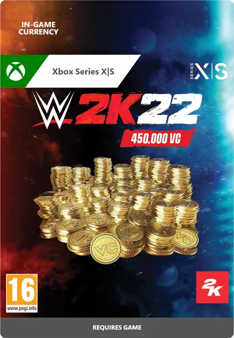 WWE 2K22 450,000 Virtual Currency