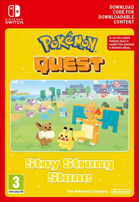 Pokémon Quest: Stay Strong Stone