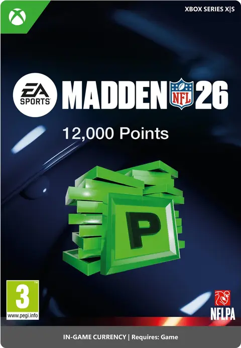 Madden NFL 26 12,000 MUT Points