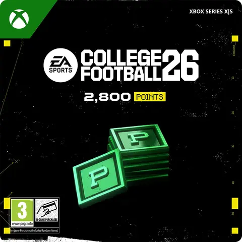 College Football 26 2,800 Points