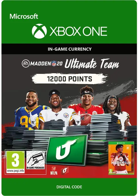 Madden NFL 20 12,000 Madden Points