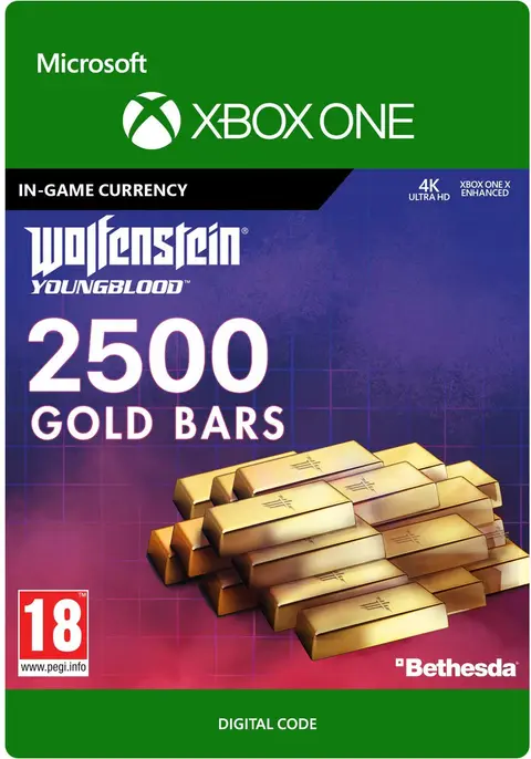 Wolfenstein Youngblood 2,500 Gold Bars