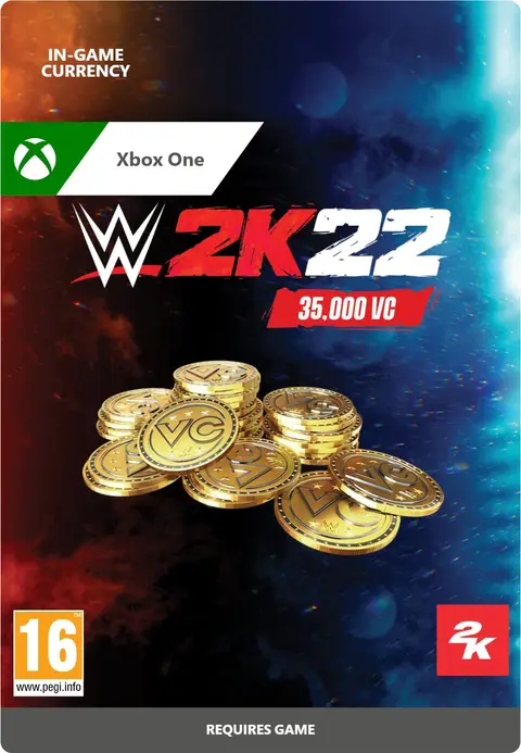 WWE 2K22 35,000 Virtual Currency
