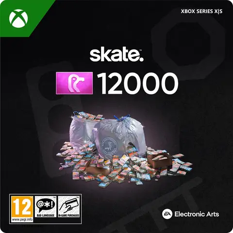 SKATE 12,000 SV Bucks