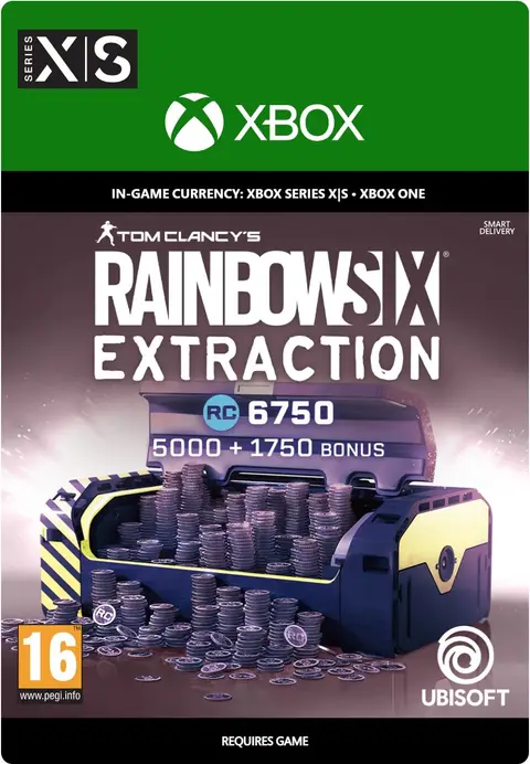 Tom Clancy's Rainbow Six Extraction 6,750 React Credits